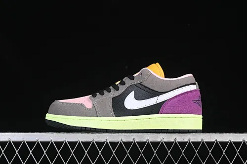 All categories Air Jordan Jordan series basketball shoes Air Jordan 1 Low Air Jordan 1 Low "Tokyo Bio Hack" AJ1 Joe 1 palette low-top cultural and casual sneakers HQ2010-005